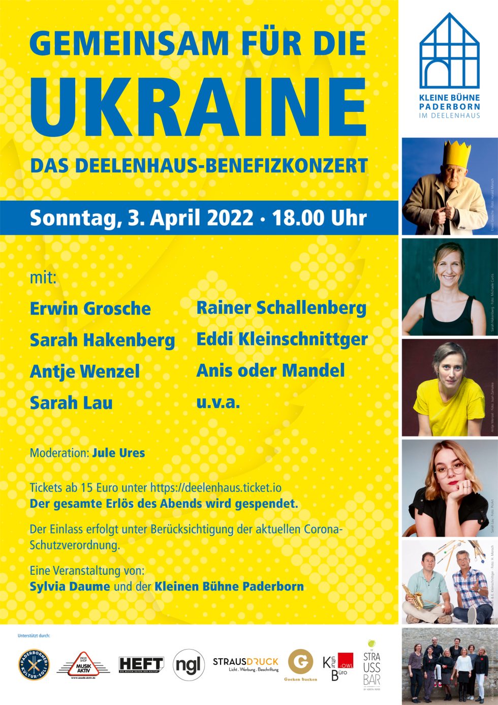 Gemeinsam Für Die Ukraine Das Deelenhaus Benefizkonzert Deelenhaus Paderborn 6350